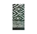 Summer Ikat Shawl Pashmina & Scarves Bottle Green 