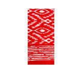 Summer Ikat Shawl Pashmina & Scarves Red 
