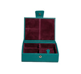 Sutton Divided Box Jewellery & Cufflink Boxes Dark Aqua 