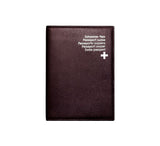 Switzerland Passport Cover Travel Accessories Burgundy 