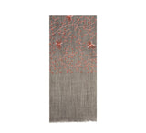 Treillis Papillon Stole Pashmina & Scarves Coral 