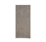 Treillis Papillon Stole Pashmina & Scarves Grey 