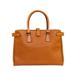 Two Handle Day Bag Handbags Tan 