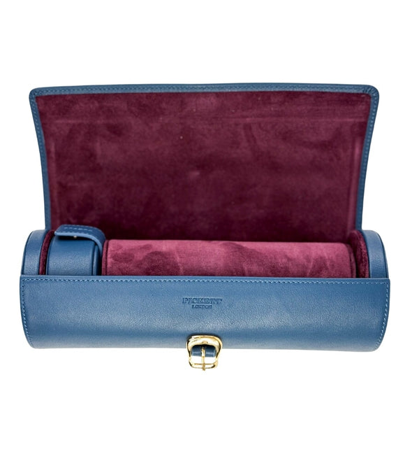 Watch Roll With Mini Cufflink Box Jewellery & Cufflink Boxes 