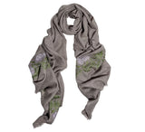 Wisteria Stole Pashmina & Scarves Ivory 