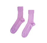 Women's Cashmere Socks Textiles Lilac 