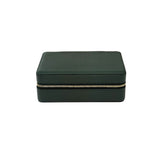 Zip Jewellery Box Jewellery & Cufflink Boxes Dark Green 