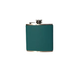 6oz Hip Flask Travel Accessories Dark Aqua 