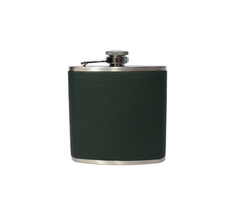 6oz Hip Flask Travel Accessories Dark Green 