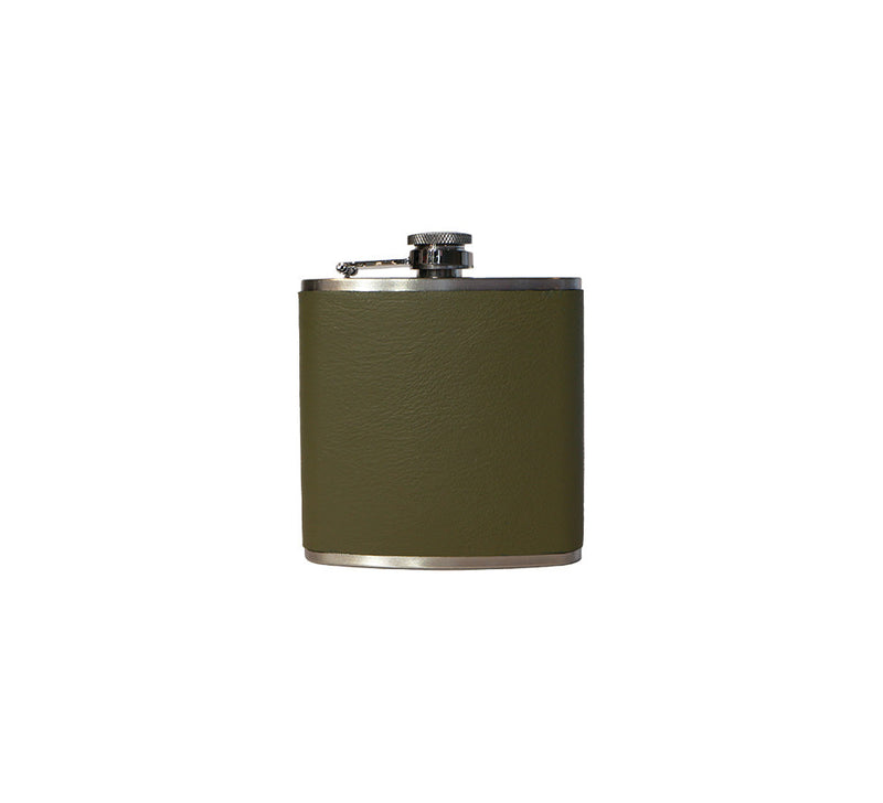 6oz Hip Flask Travel Accessories Forest Green 