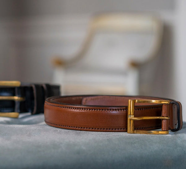 B50 Stitched Bridle Hide Belt - Pickett London