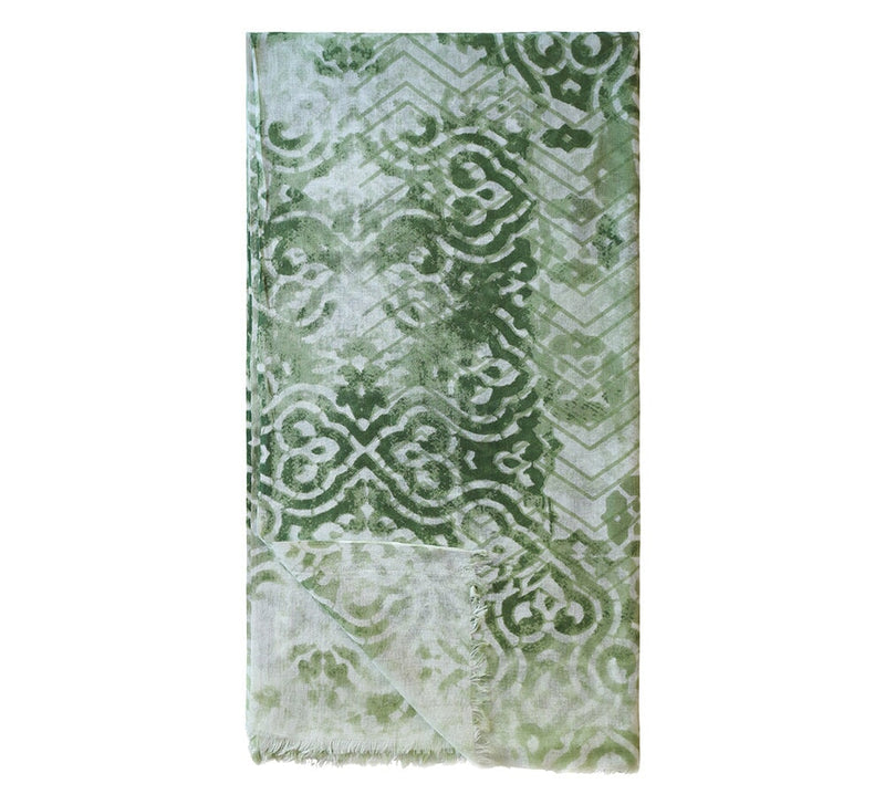 Bali Shawl Pashmina & Scarves Green 