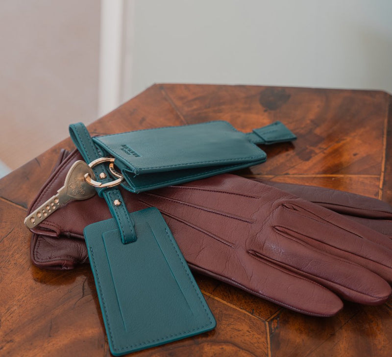 Tan Leather Key Holder, Bell Key Case