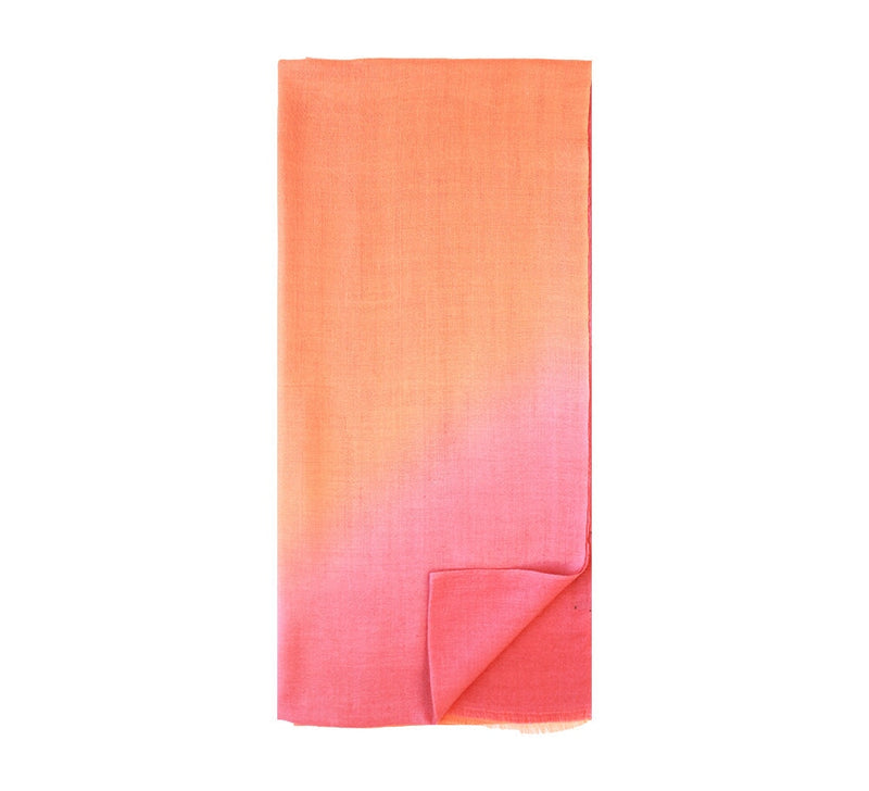 Capri Cashmere Stole Pashmina & Scarves Orange 