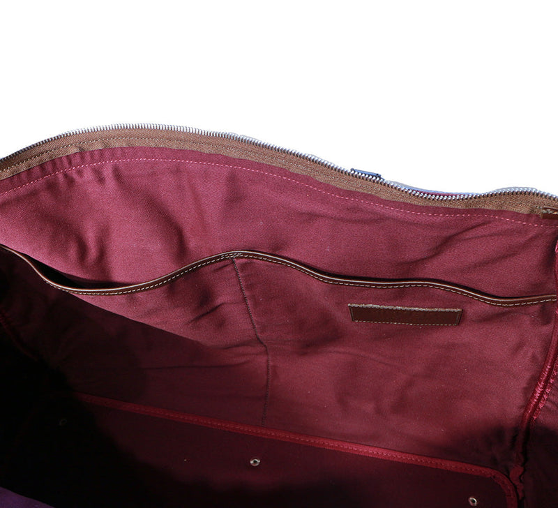 Carry-On Weekend Waxed Canvas Holdall Luggage 