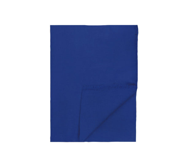 Cashmere Blend Diamond Weave Stole Pashmina & Scarves Electric Blue 