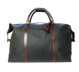 Classic Large Waxed Canvas Holdall Luggage 