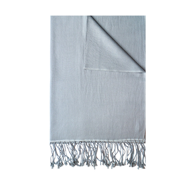 Classic Pashmina Stole Pashmina & Scarves Light Grey 