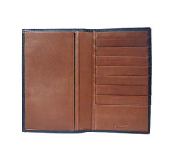 Classic Tall Wallet Wallets Chestnut Calf/Lambskin 