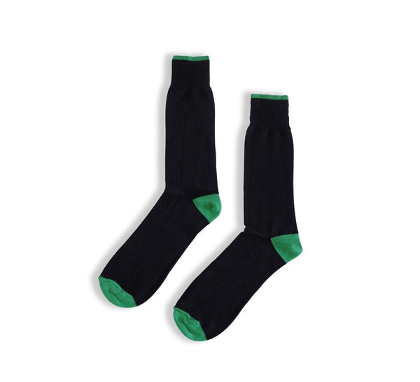 Contrast Hem Socks - Pickett London