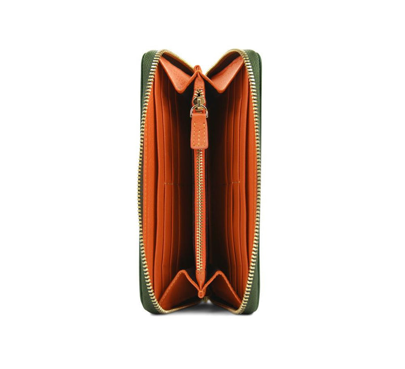 Contrast Large Slim Purse - Pickett London