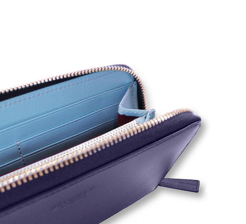 Contrast Large Slim Purse - Pickett London