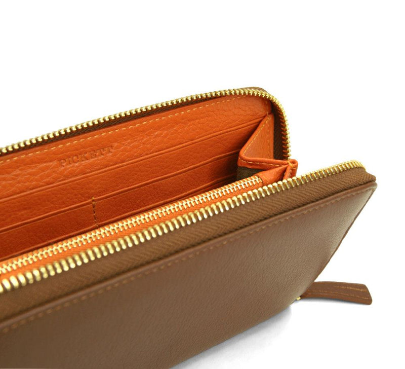 Contrast Large Slim Purse - Pickett London