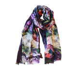 Crimson Bouquet Stole Pashmina & Scarves 