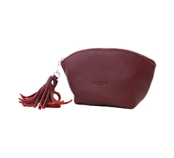 Dalling Zip Pouch Small Leather Goods Burgundy 