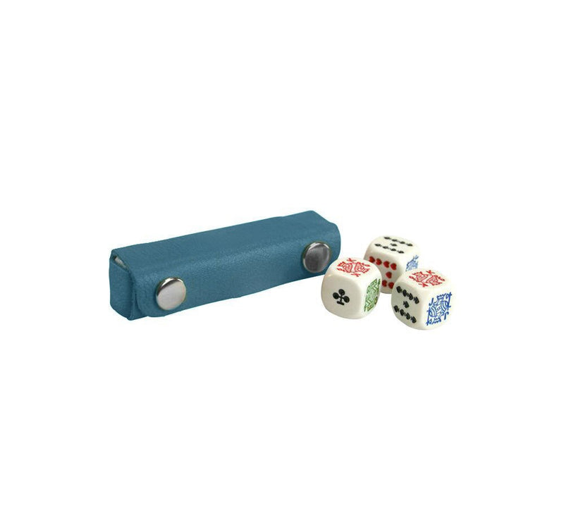 Dice Case Games Mid Blue 