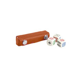 Dice Case Games Tan 