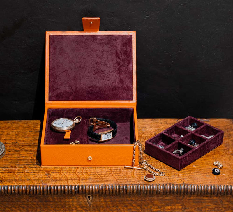 Divided Cufflink and Trinket Box - Pickett London