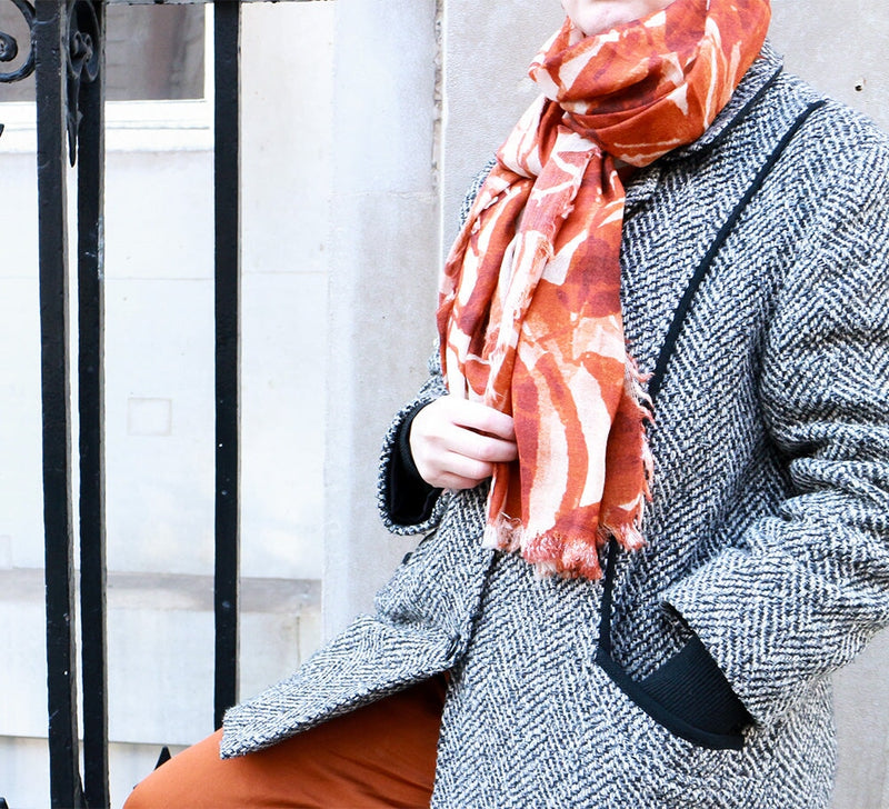 Feuilles Stole Pashmina & Scarves 