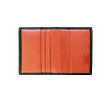 Folding Credit Card Case Credit Card Case Orange Calf/Lambskin 