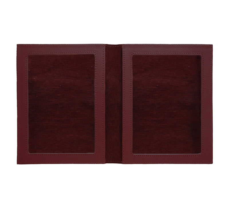 Folding Photo Frame Photo Frames & Albums Burgundy 