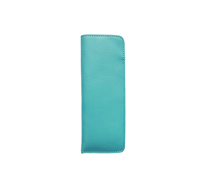 Half Spectacle Case Glasses Case Aqua 