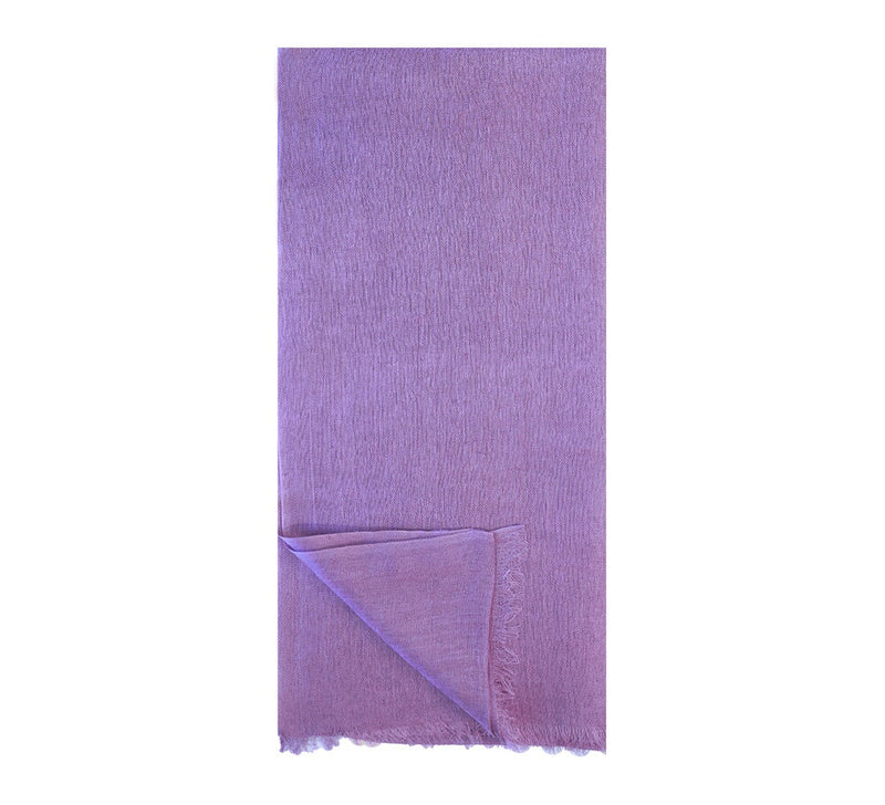 Igor Linen Blend Stole Pashmina & Scarves Violet 