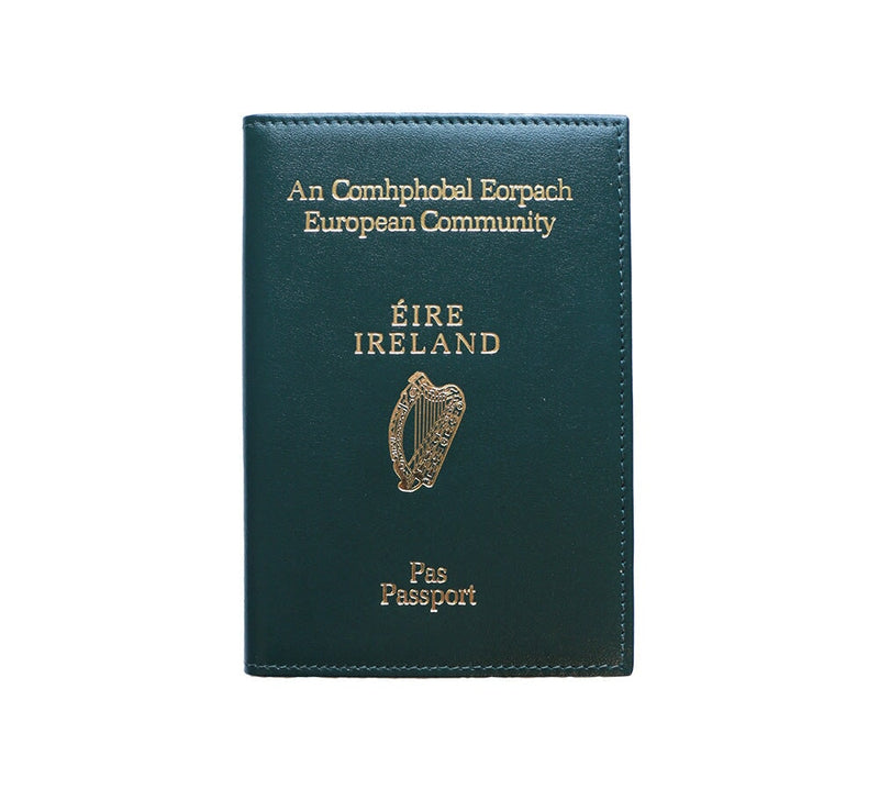 International Passport Cover Set In Red Blue And Dark Green