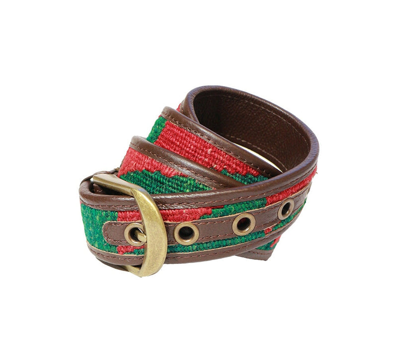 Kilim Belt Belt Emerald 