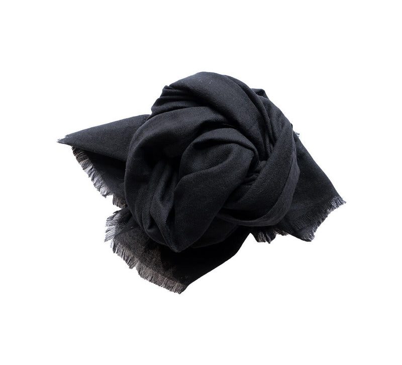 Knightsbridge Cashmere Blend Stole Pashmina & Scarves Black 