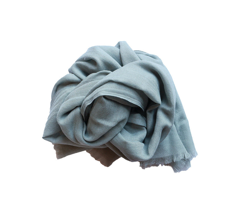 Knightsbridge Cashmere Blend Stole Pashmina & Scarves Light Grey 