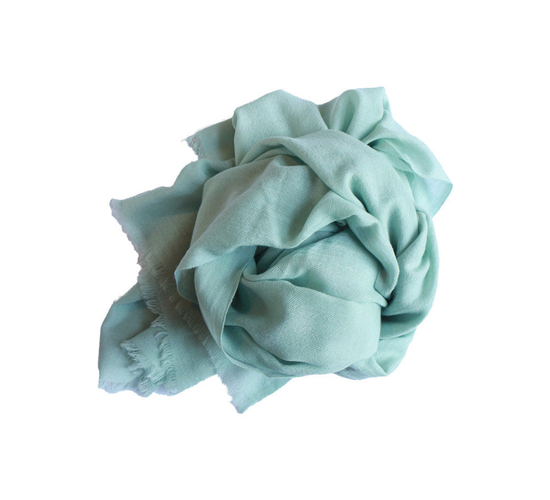 Knightsbridge Cashmere Blend Stole Pashmina & Scarves Sage 