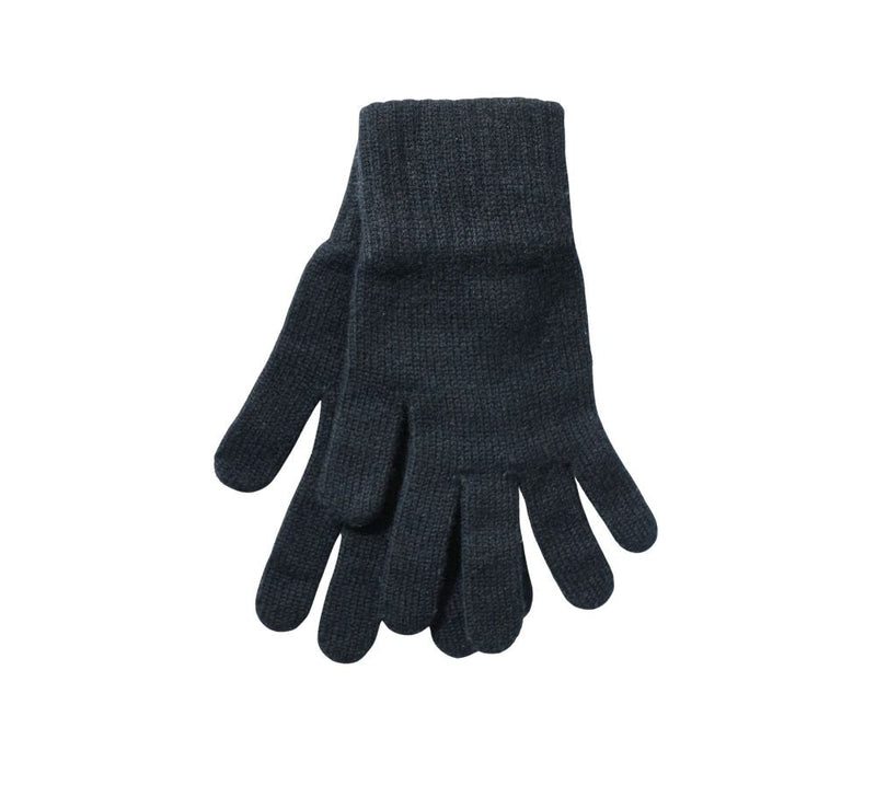 Ladies Cashmere Gloves Textiles Black 