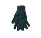 Ladies Cashmere Gloves Textiles Dark Green 
