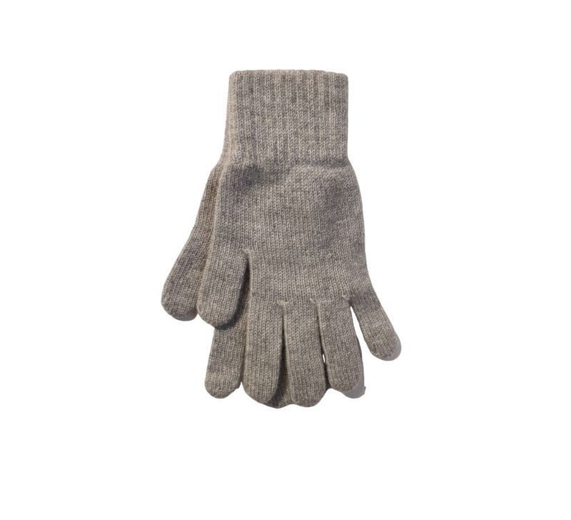 Ladies Cashmere Gloves Textiles Light Grey 