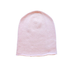Ladies Cashmere Hat Textiles Pale Pink 