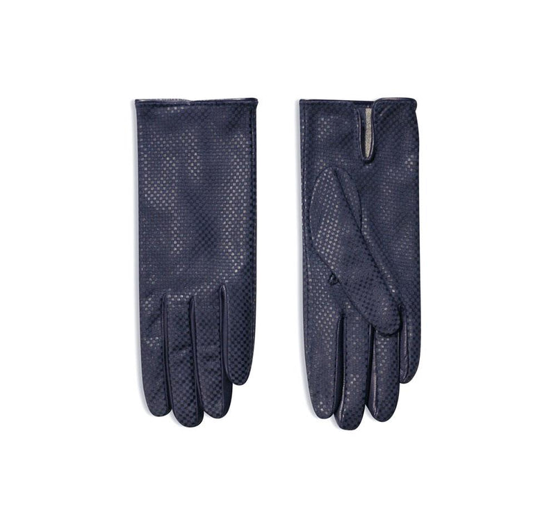 Ladies Dama Print Leather Gloves - Pickett London