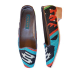 Ladies Kilim Slippers EU36 / UK3 Kilim Slippers/Trainers Turquoise 