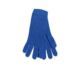 Ladies Long Cashmere Gloves Textiles Electric Blue 