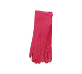Ladies Mid Length Cashmere Lined Gloves Gloves Fuchsia 6.5 